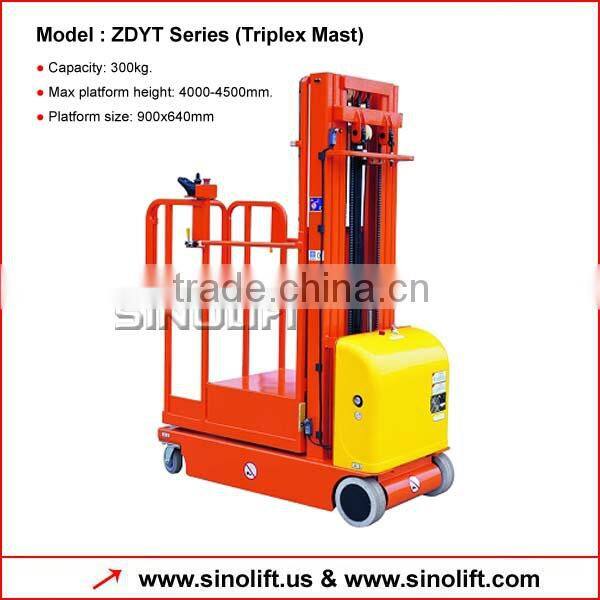 ZDYT Series Self-propelled Order Picker (Triplex Mast)
