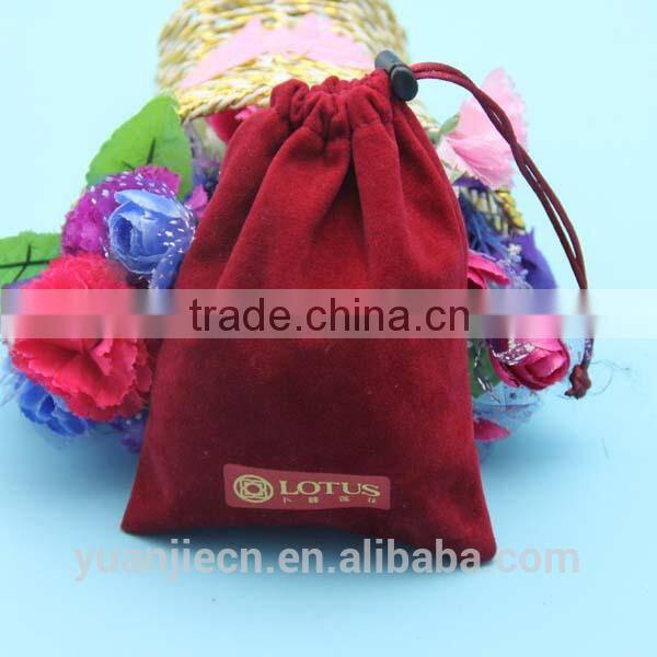 New style best sell velvet pouch bag for ipad