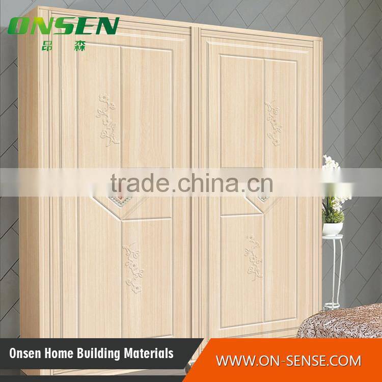 Hot sell 2016 new products bedroom wooden wardrobe door designs from china