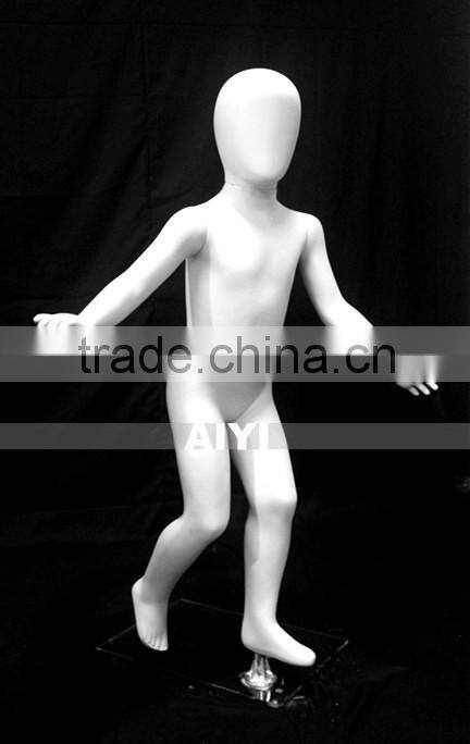 Cheap plastic full body kids fashion athletic mannequin