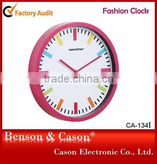 Decorative Weather Station Plastic Wall Clock