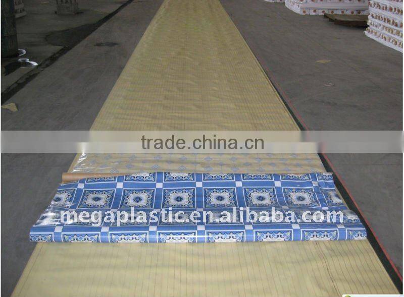 Imitation Wood vinyl linoleum floor in Sheet/ Roll
