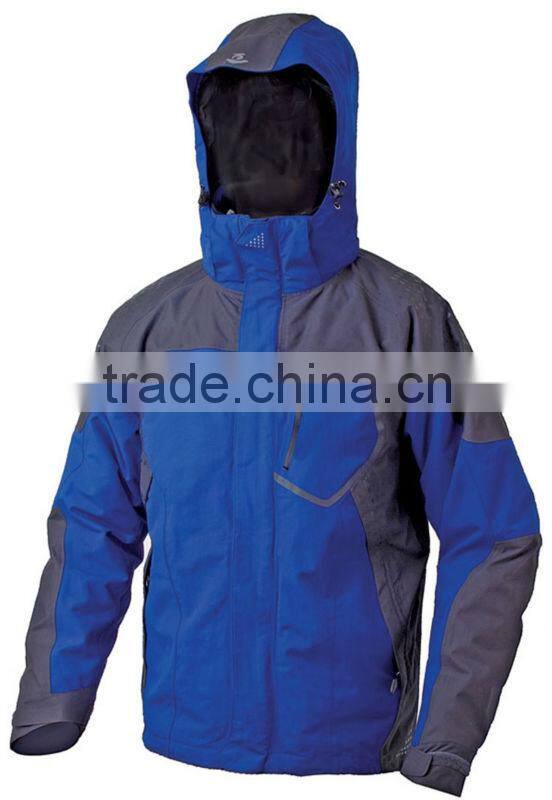 men fitted windproof thick down jacket