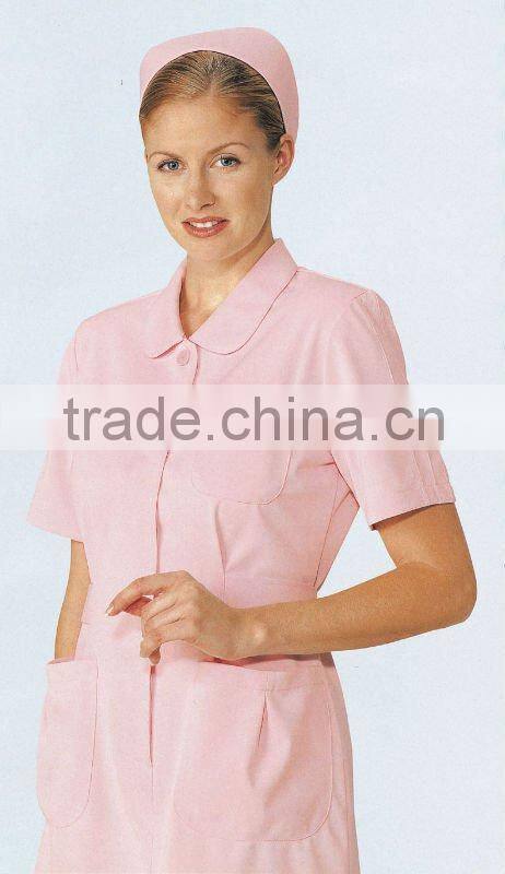 Tailored wholesale hand made 100%cotton nurse uniform