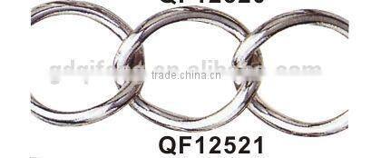 QF12521 Custom fashion aluminum link chain accessories for female bags
