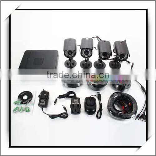 480TVL 4 CH 36 SMD LED Best Sale Long Range Security CCTV Camera System