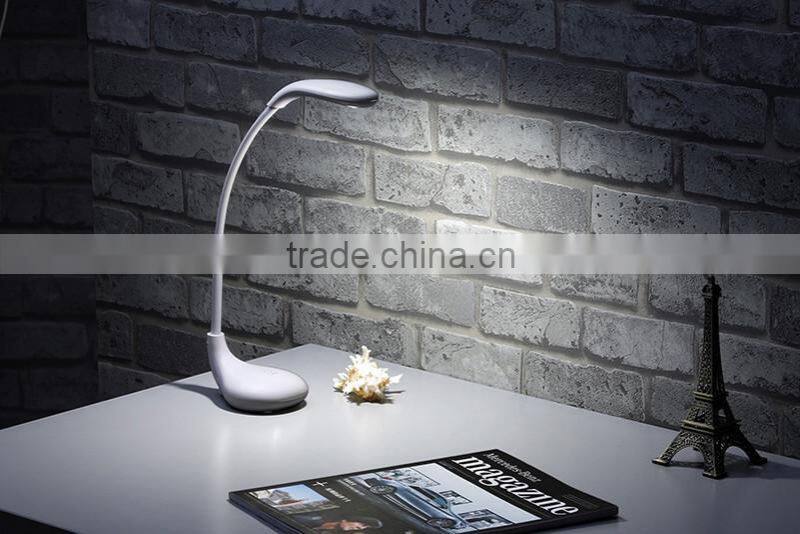 Rechargeable golf-shape touch-Sensitive Control flexible Eye Care reading led desk lamp