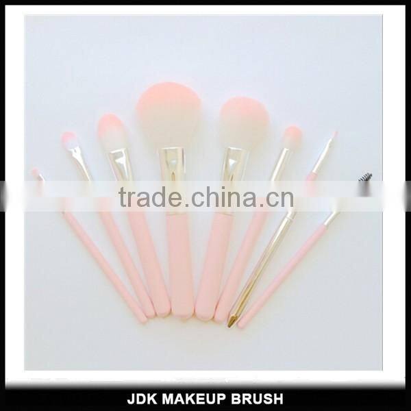 Pink 10pcs Makeup brush set Private label Custom Logo Makeup Brushes