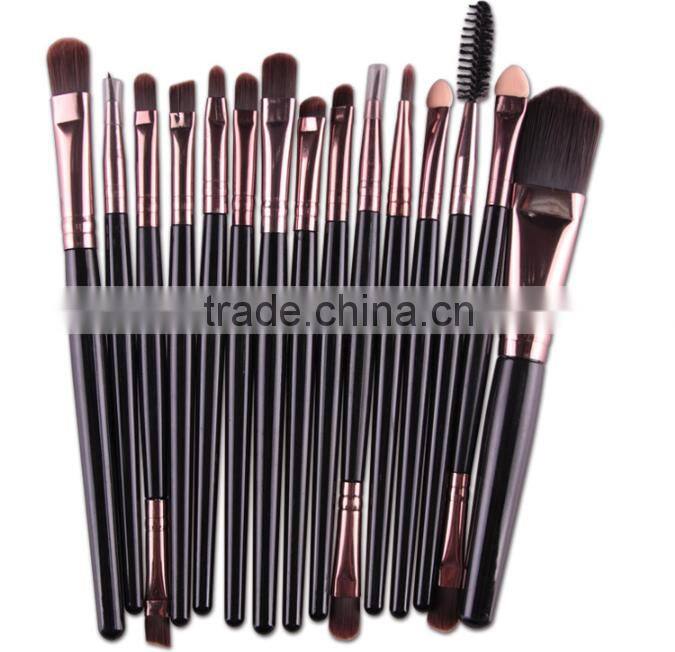 15pcs acrylic paint makeup brush set free sample