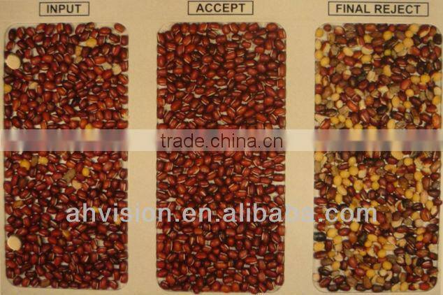5000+pixel multifunctional velvet bean processing machine/vanilla bean sorting machine/jelly bean grader
