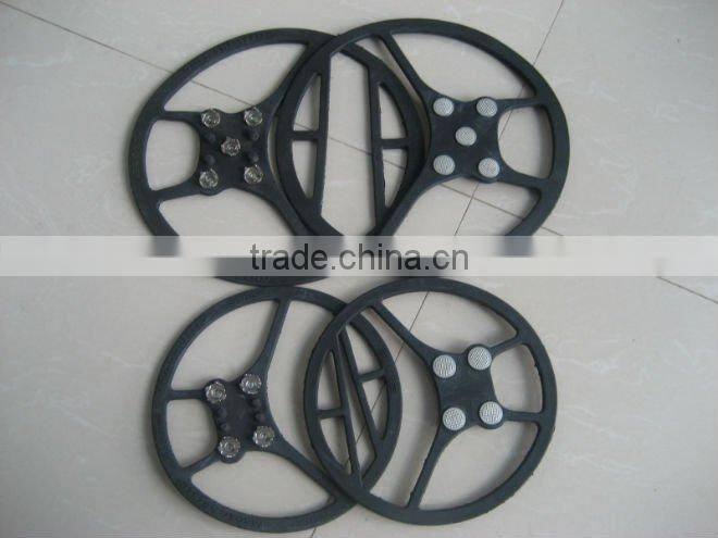 Outdoor 5 tooth Anti skid shoe cover Magic Rubber Spiker
