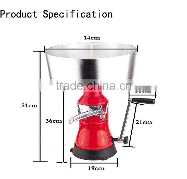 clivia 80L/H Manual centrifugal milk cream separator machine