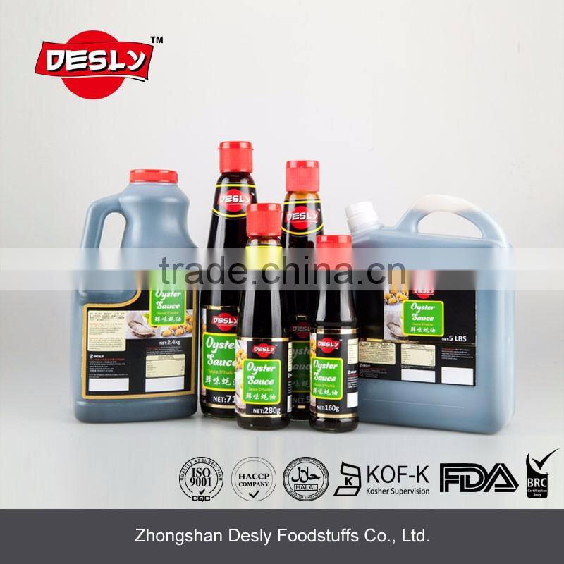 Natural Oyster Sauce HALAL, FDA,HACCP,ISO
