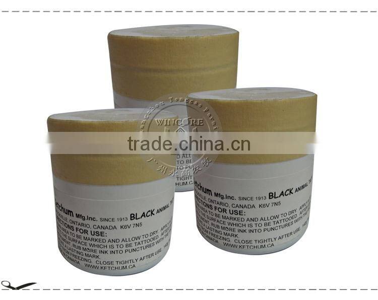 140g Black Animal Tattoo Ink for Poultry Animal Tattoo Ink