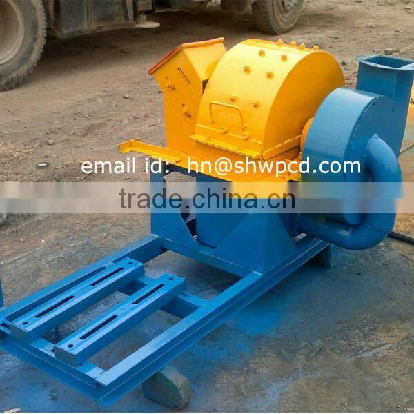 2016 Log wood crusher wood shaving machine wood powdering machine