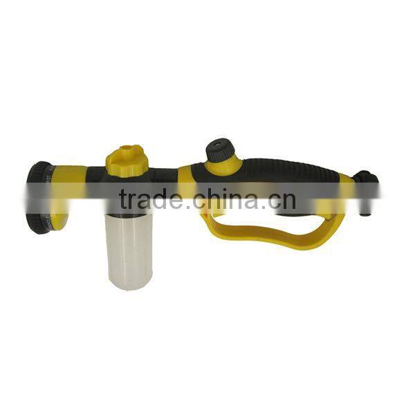 10 pattern soap dispensing garden watering spray nozzle