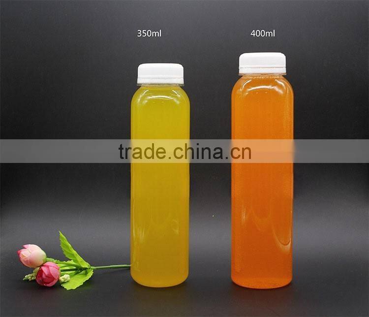 350ml 400ml Safe PET Mineral Beverage Plastic Water Bottle