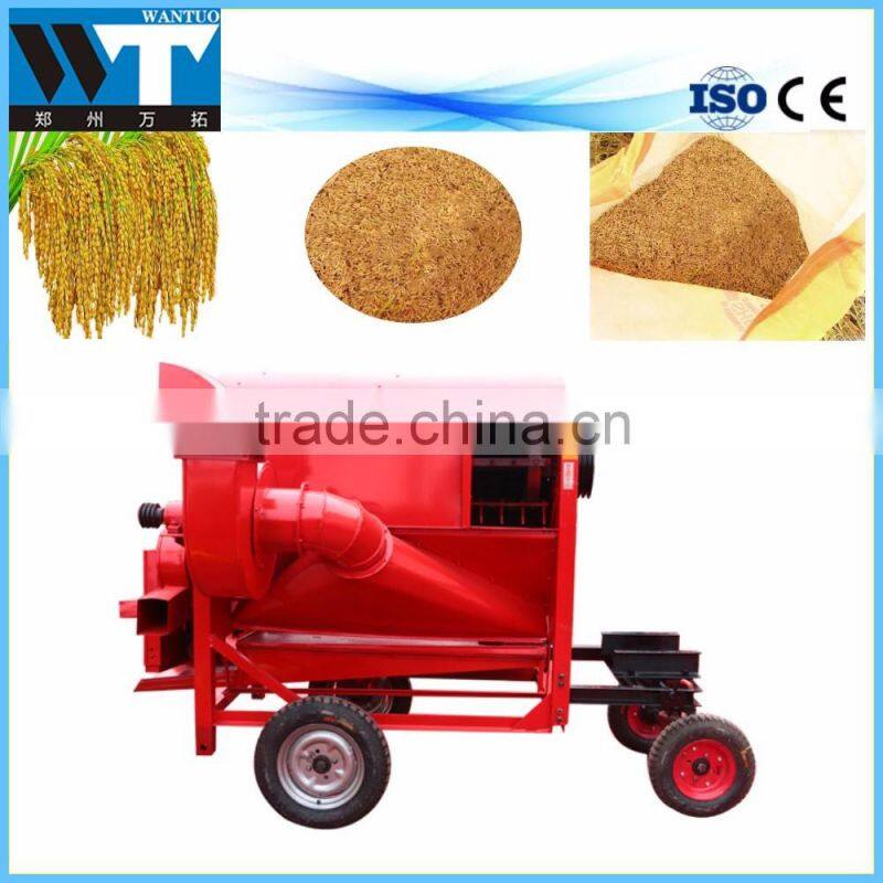 Farm use mini wheat and rice thresher machine