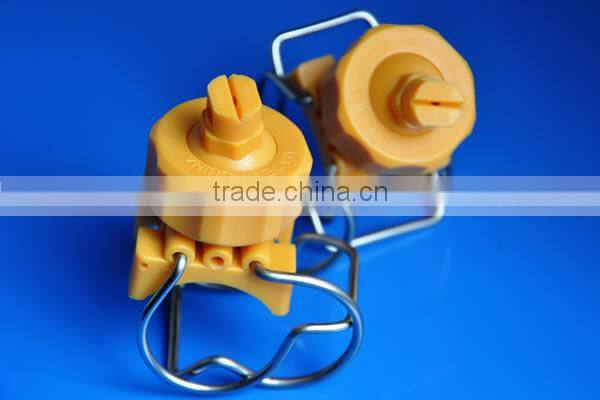 Phosphating Easy Snap-on Pipe Metal Clamp Adjustable Ball Clip on Nozzle