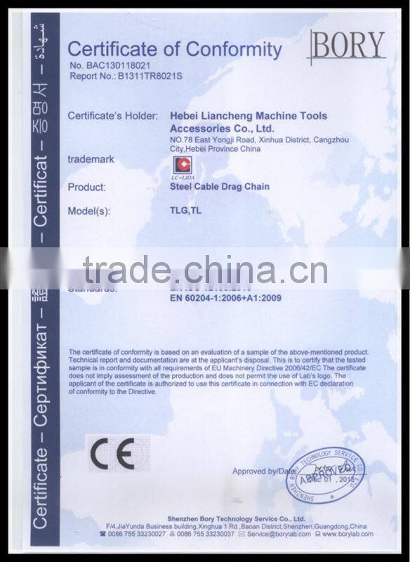 high quality steel cable tray chain