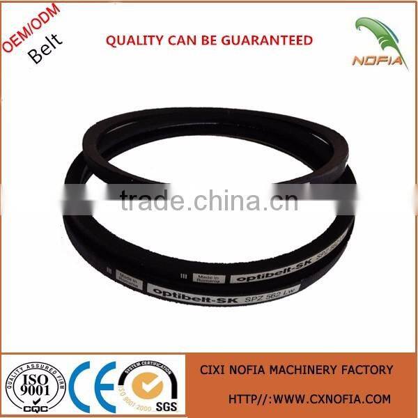Hot sale SPZ 562 v-belt from China supplier