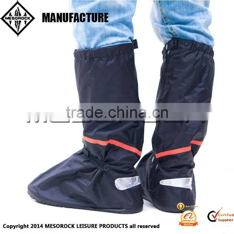 High Quality fashion outdoor waterproof shoes cover high shoes slip-resistant weatherproof cover thickening for motorcycle shoes
