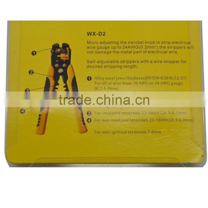 2014 Hot Sell New Automatic Wire Stripper ,Automatic Wire Cutter,Crimping Pliers Multifunctional Terminal Tool