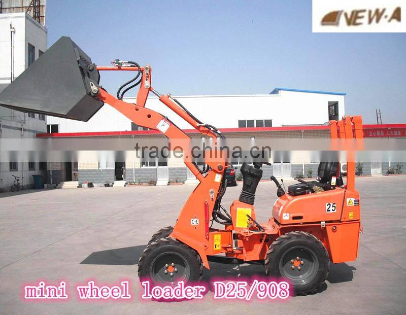 Latest China Mini skid steers 4WD Mini Loaders