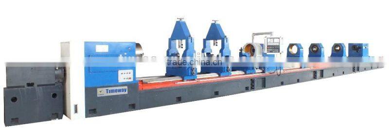 Newest CNC Horizontal Drilling & Boring Deep hole Machine on the cylinder