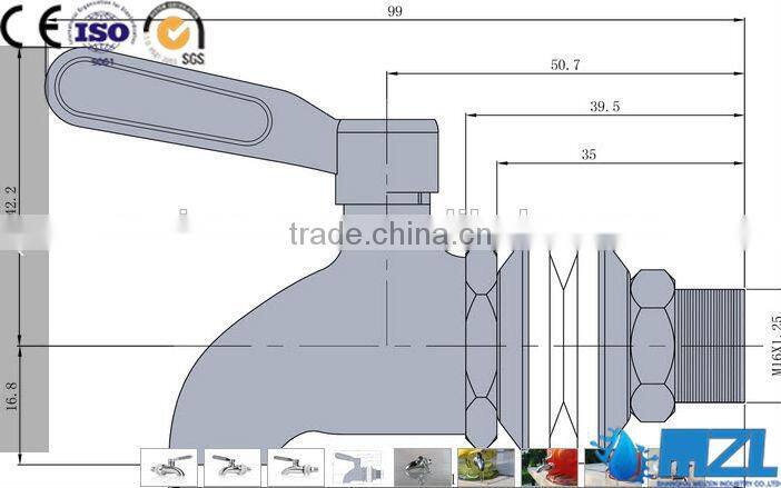 Filter Sight Glass Water View Spigot Level