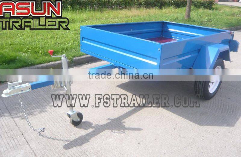 Newest tipping box trailer/farm trailer 6x4