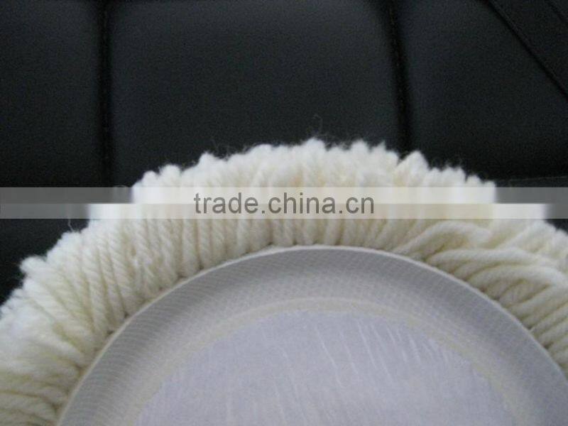 7" single sides wool buffing pad made by RT112 wool