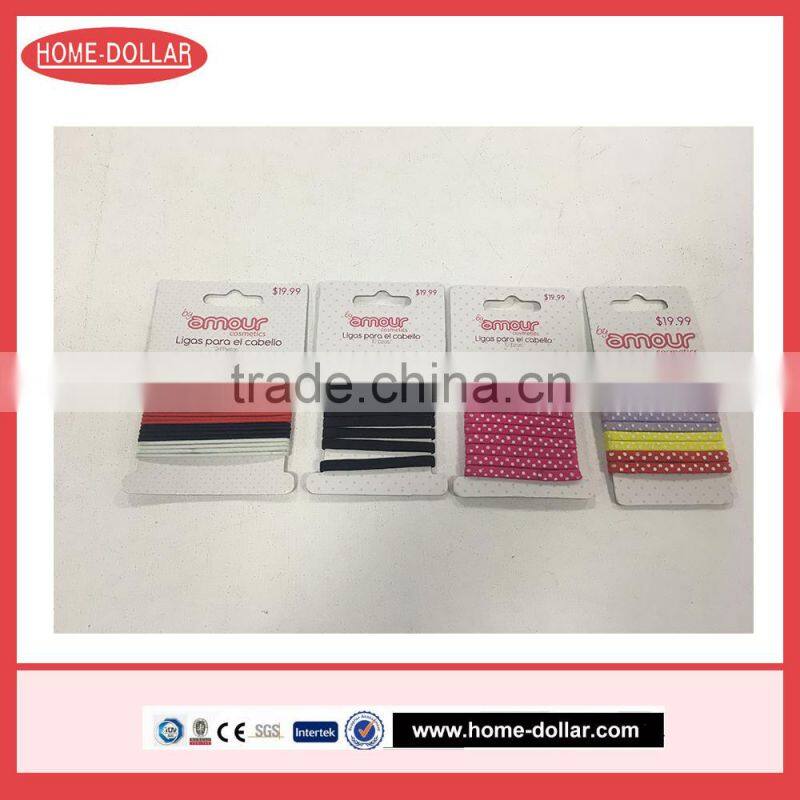 2017 hot sale colorful hair bands