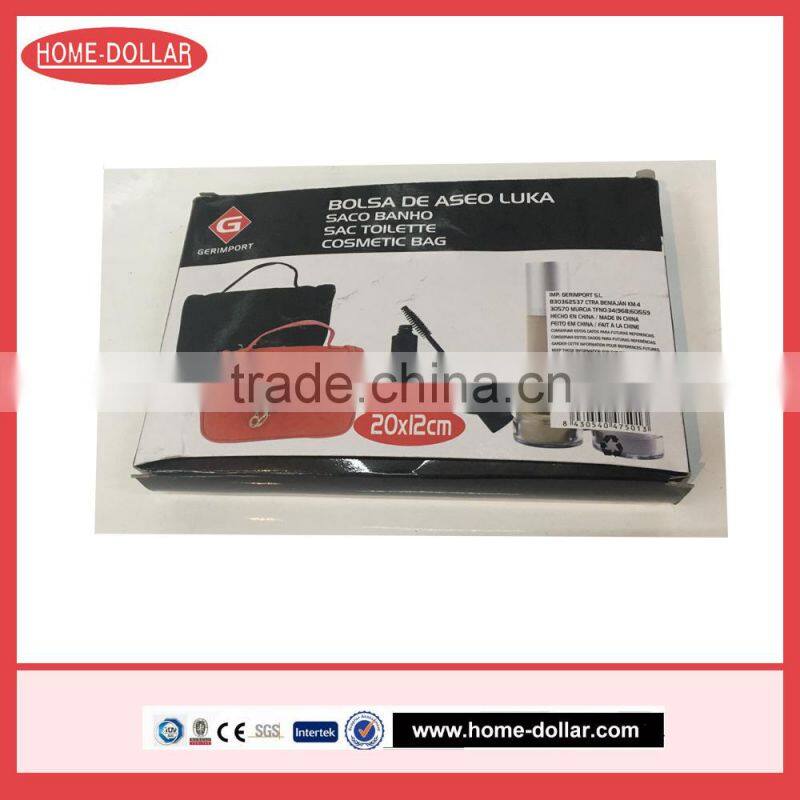 2017 hot selling travel colorful cosmetic makeup bag