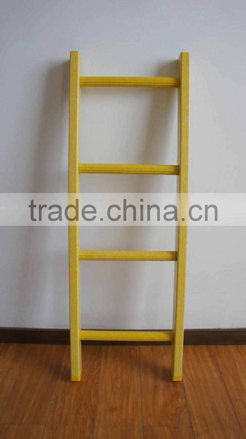 Best sale Corrosion resistant Colorful fiberglass platform ladder