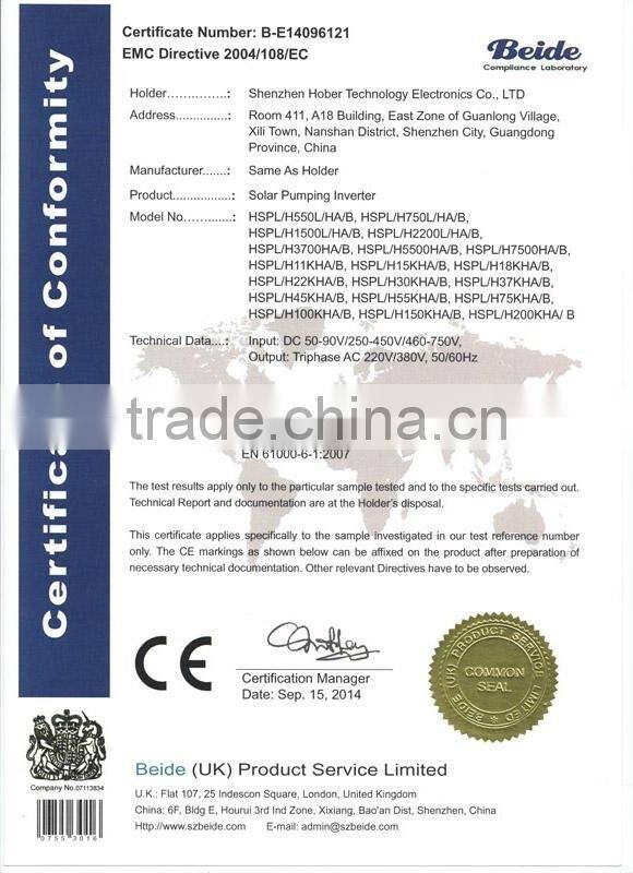 2200w remarkable performance Independent research and development solar pump system for home and irrigation