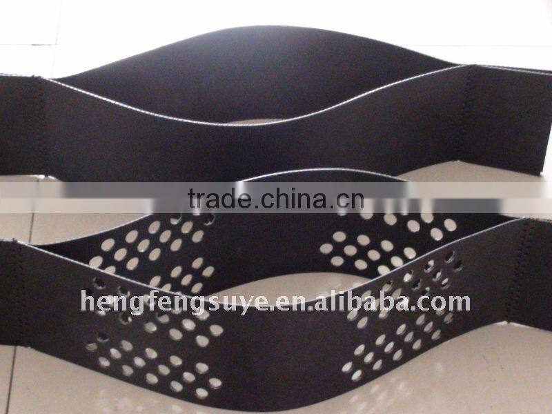 Perforated Geocell used in road constructions