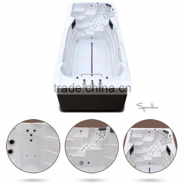 Popular Comfortable Acrylic Swim Pool Spa Outdoor Freestanding SRP480