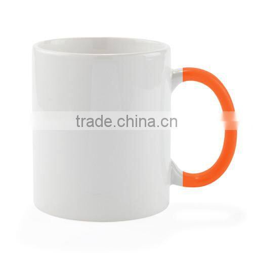 mug 350ml with colorful handle