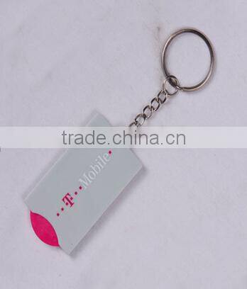 15052103 2015 Hot Sell Low price Plastic Promotional Lottery Scratcher Keychain