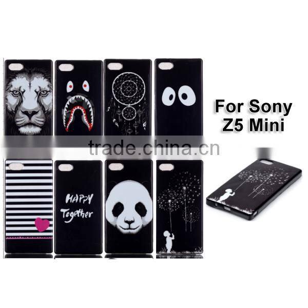 China Wholesale Soft TPU Cell Phone Case,IMD Soft Silicon Design Mobile Case For Sony Z5 Mini