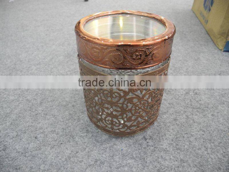 4 sizes wholesale glass mason jars with Hollow out of skin