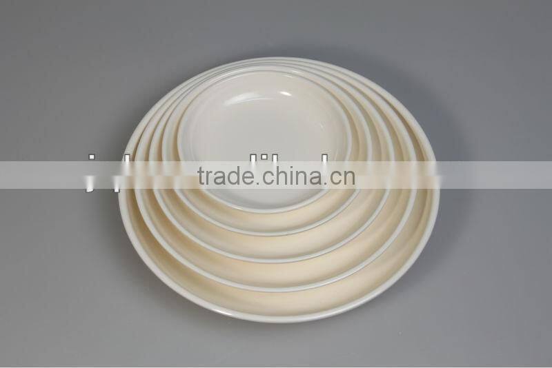 100% Melamine plates