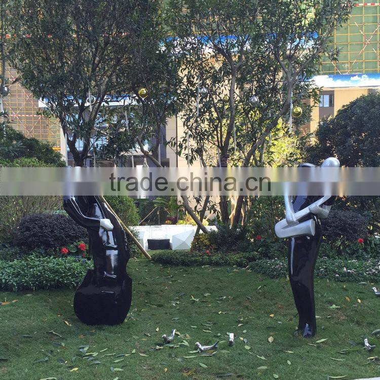 Fiberglass music character figure