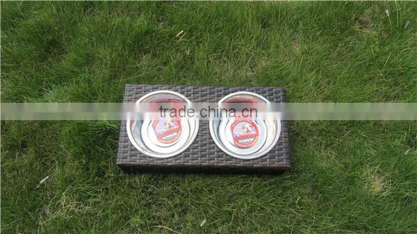Nice rattan pet bowl made in China