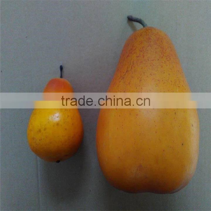 Wholesale Artificial Fruit For Decoration beaded artificial fruit pear artificial fruit pomegranate for home decoration