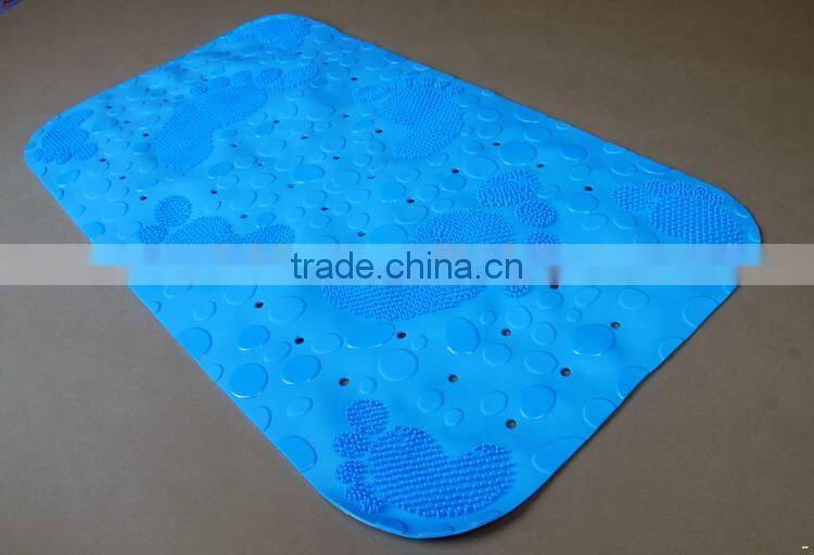 Design top sell anti-slip pvc plastic bath mats