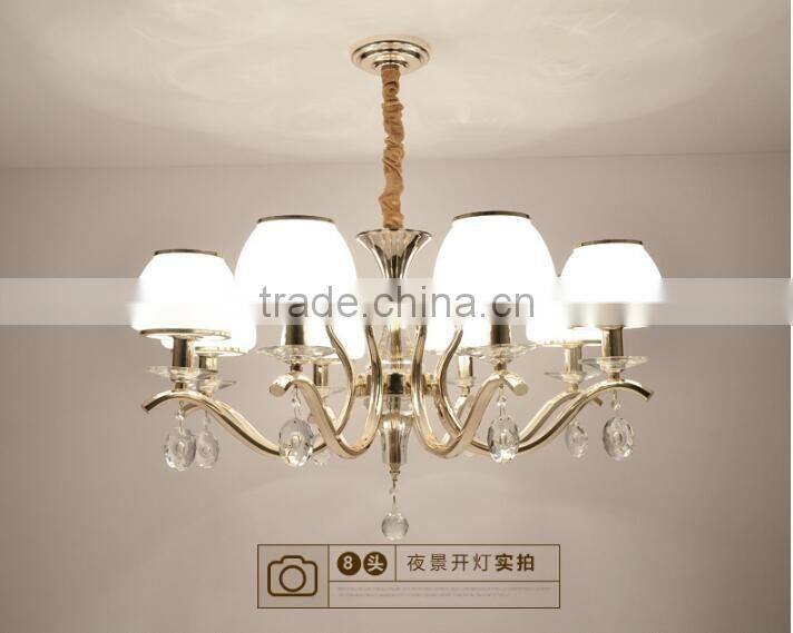 M966 Momoda elegant European Crystal modern living room bedroom lighting chandelier pendant lamp