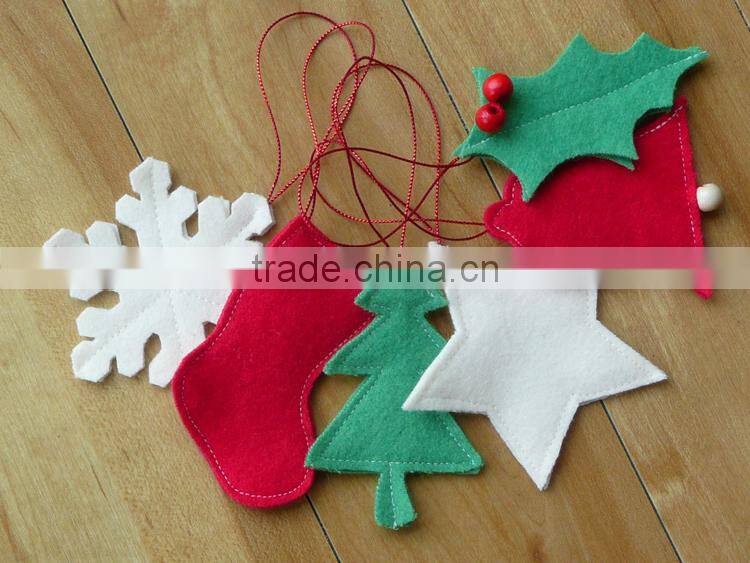 felt christmas decorations & ornaments