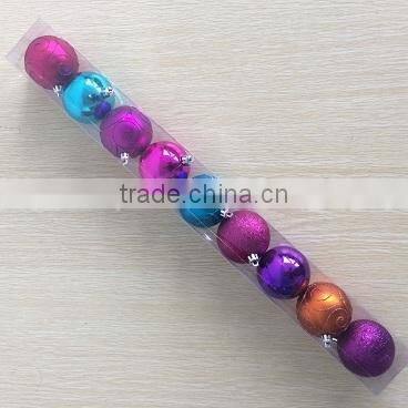 Hot Sell Christmas Ball Plastic Ball Christmas Decoration